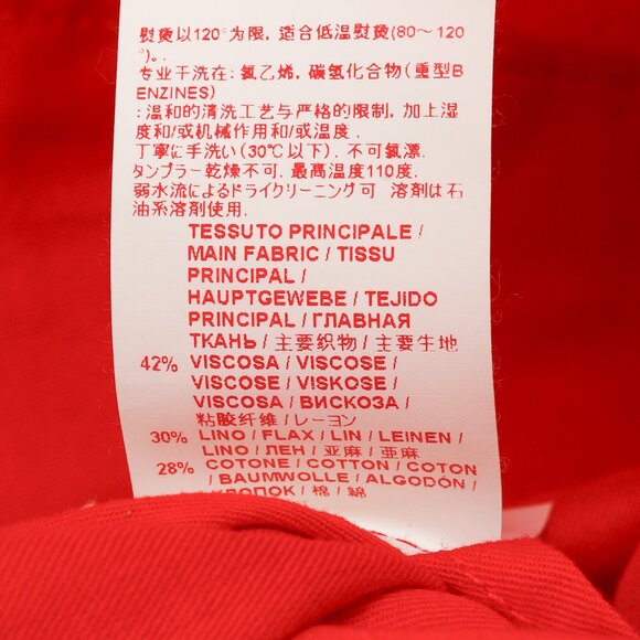 Marni Tomato Red Chino Pant - Picture 11 of 11